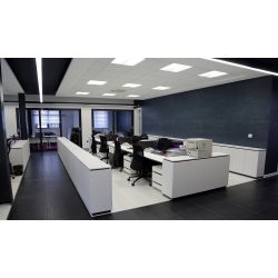 Panel Downlight LED 18W Redondo, para montaje exterior Premium. Blanco natural 4500K