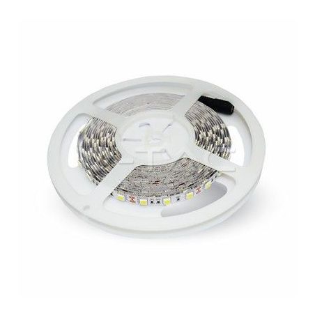 Tira LED 10w 12v 1m, 60 LEDs SMD5050 Blanco 6000K V-TAC