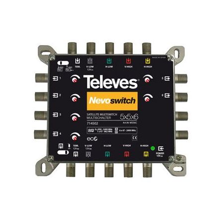 Nevoswitch Multiswitch 5x5x4 F Terminal/Cascade Televes