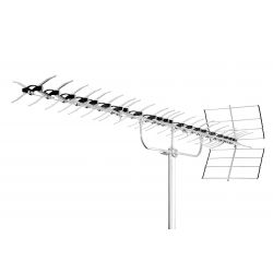 UNIX52 Antena UHF con filtro LTE Triax con 52 elementos para C21 / C60 (G- 14,5 dB) 