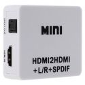 Divisor HDMI para HDMI + Audio