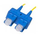 Cable de fibra óptica 3m SC a SC duplex bifibra monomodo 9/125