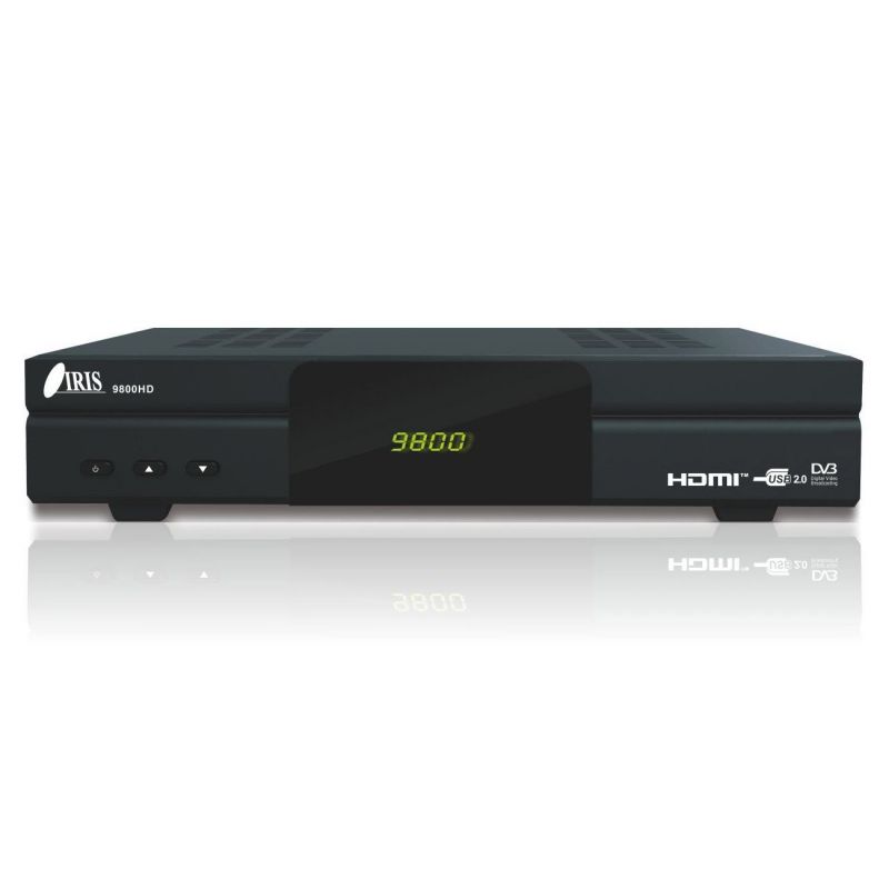 Receptor de Satelite Iris 9900 HD 02. 1080p. Wifi. Doble protocolo. PVR