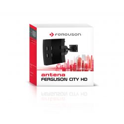 Ferguson City HD - Antena activa interior-exterior TDT 28dB