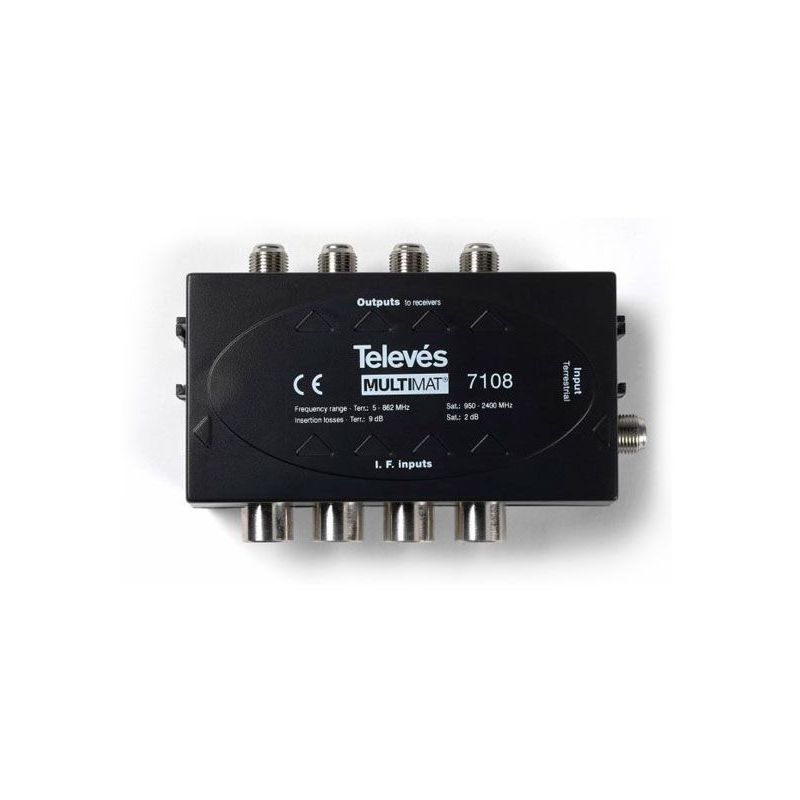 Combinador pasivo MATV/FI 9 dB MULTIMAT Televes