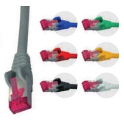 Réseau RJ45 1m câble Cat 7 SFTP PIMF 600MHz Gris