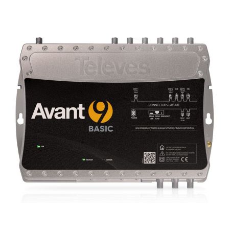 Central Amplificadora Televes Avant FM-BIII/DAB-TB-3U 10 Filtros