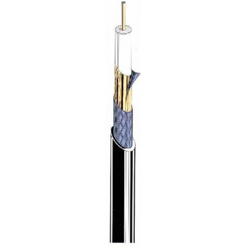 Câble coaxial du squelette en cuivre RG11