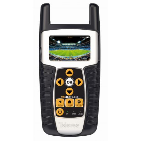 Televes H30FLEX: Multi standard handheld meter DVB-S/S2 + DVB-T/T2 + DVB-C