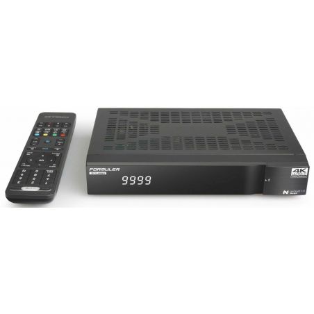 Formuler S Turbo Receptor de satélite e IPTV 4K UHD H265