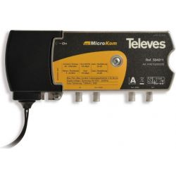 Televés MicroKom: Launch amplifier T4 RET/MATV G(-||20)/(20||25)dB
