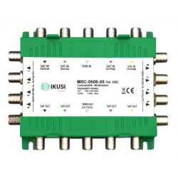 Ikusi MSC-0508-05 - Multiswitch cascadable 5 entradas 8 salidas -5dB