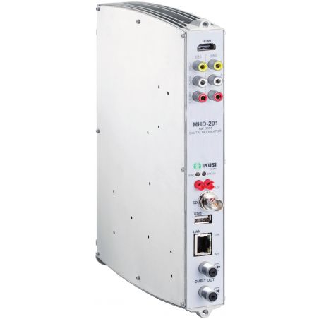 Ikusi MHD-201: Modulador Audio/Vídeo a DVB-T, DVB-C e IP