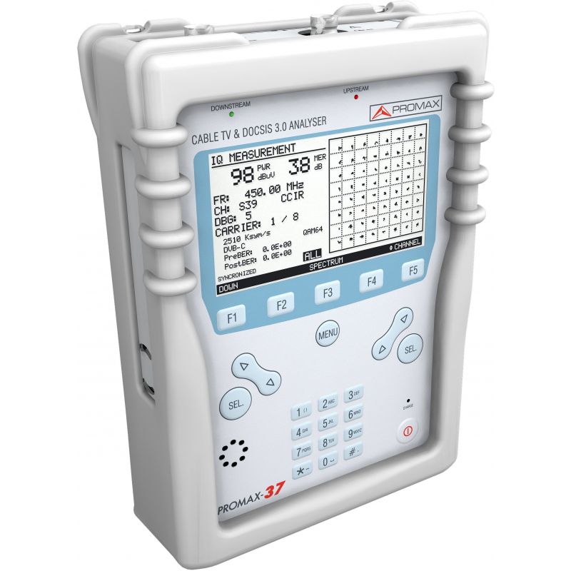 Promax-37 L: (50ème anniversaire) Analyseur DOCSIS / EuroDOCSIS 3.0