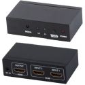 Switch HDMI 2x1 con mando a distancia (2 entradas 1 salida) 