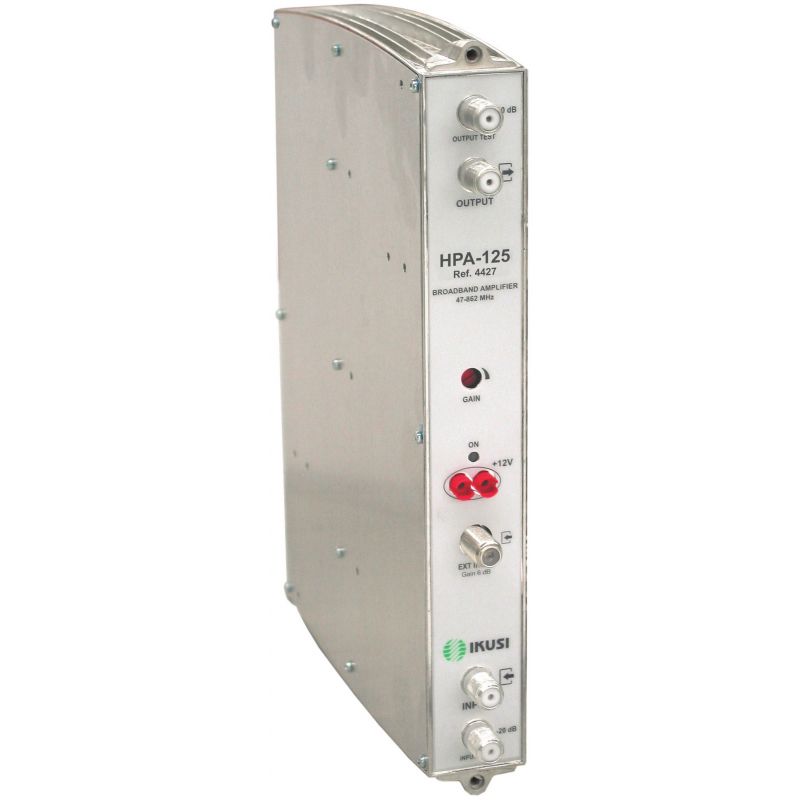 Ikusi HPA-125: Amplificador multicanal 47-862 MHz