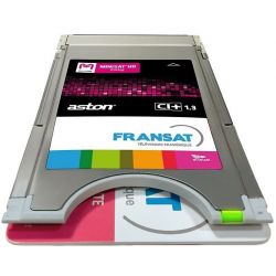 Professional CAM PCMCIA Aston FranSat Eutelsat 5WA. 16 channel 64 Pids
