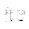 Inverto ultra 0.2 dB 4 salidas banda LNB universal Quattro