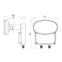 LNB Inverto black PRO MONOBLOCK 40mm single 4.3º