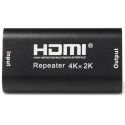 Repetidor, extensor HDMI 2.0 hasta 40 metros (20+20) 4K 2K 3D