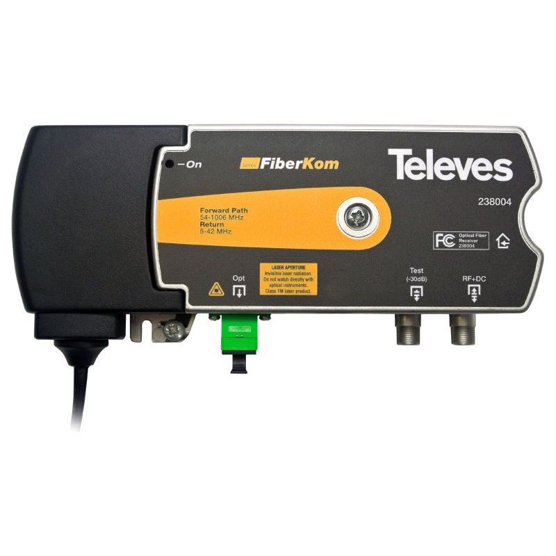 Mininode F.O. FiberKom CATV OLC (2 fibres) Televes