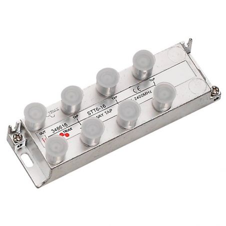 Derivador 6 salidas (Conector F) 16db STT 6-16