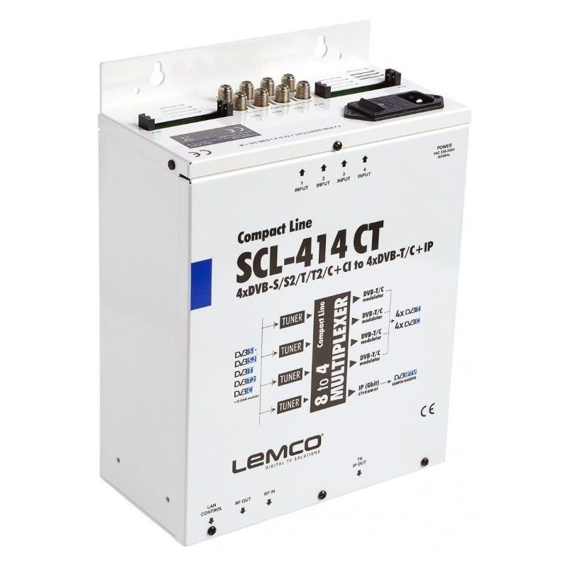 Lemco SCL-414CT Headend digital + IP streaming