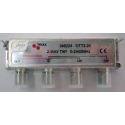 Derivador 2 salidas (Conector F) exterior/interior 10db OTT 2-10