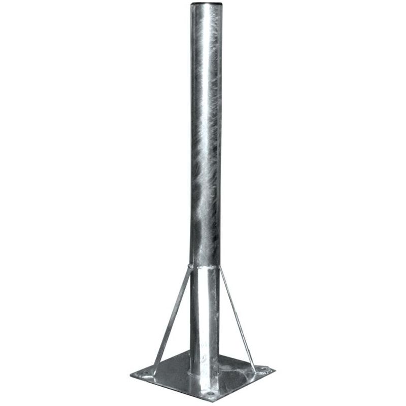 Soporte suelo de acero 80/850 mm para antenas hasta 180 cm