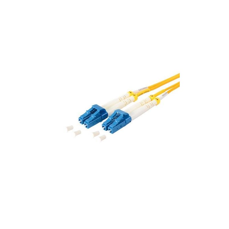 Cabo de fibra óptica LC/LC Duplex 5m amarelo, 9/125μ Single mode