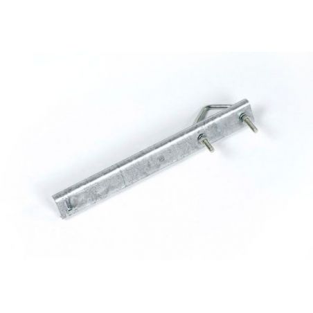 Soporte de mástil para pared empotrable en U reforzado 500mm Televes