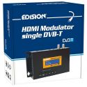 Edision modulateur COFDM DVB-T HD avec entrée HDMI et d'un filtre LTE