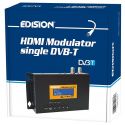 Edision modulateur COFDM DVB-T HD avec entrée HDMI et d'un filtre LTE