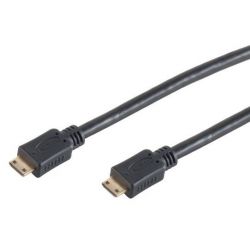 Cable HDMI 2.0 mini (C) a HDMI mini (C) de 1m 4K UHD 3D
