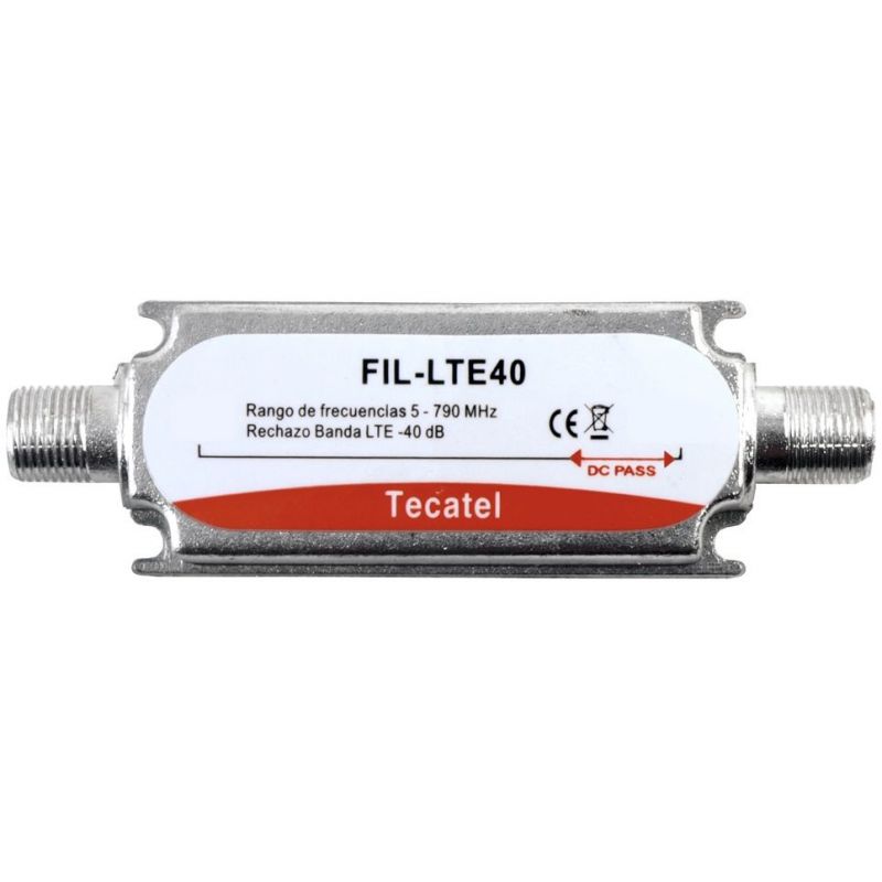 Filtre LTE/4G, atténuation 40dB à C60 Tecatel FIL-LTE40