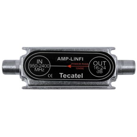 SAT amplificateur de ligne 24 dB 950-2400 Mhz Tecatel