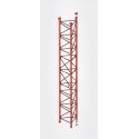 Lanço Intermédio reforçado Torre 450 Zinco+Vermelho 3m Televes
