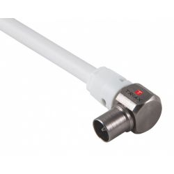 Triax KOSWI 4 LTE Conector IEC macho acodado 90º. Triax 154110