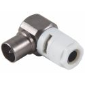 Triax KOSWI 4 LTE Conector macho 90º coaxial IEC. Triax 154110