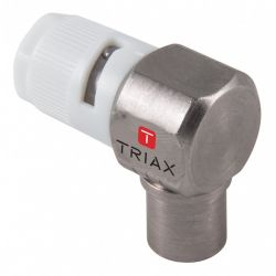 Triax KOSWI 4 LTE Connecteur mâle 90º coaxial IEC. Triax 154110