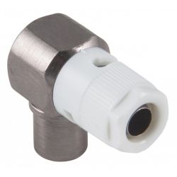 Triax KOSWI 4 LTE Connecteur mâle 90º coaxial IEC. Triax 154110