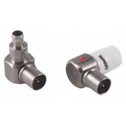 Triax KOSWI 4 LTE Conector IEC macho acodado 90º. Triax 154110