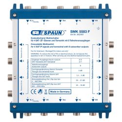 Spaun SMK 5583 F Multiswitch en cascade 5x8. Spaun 842491