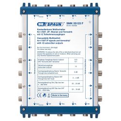 Spaun SMK 55123 F Multiswitch cascadable 5x12. Spaun 842492