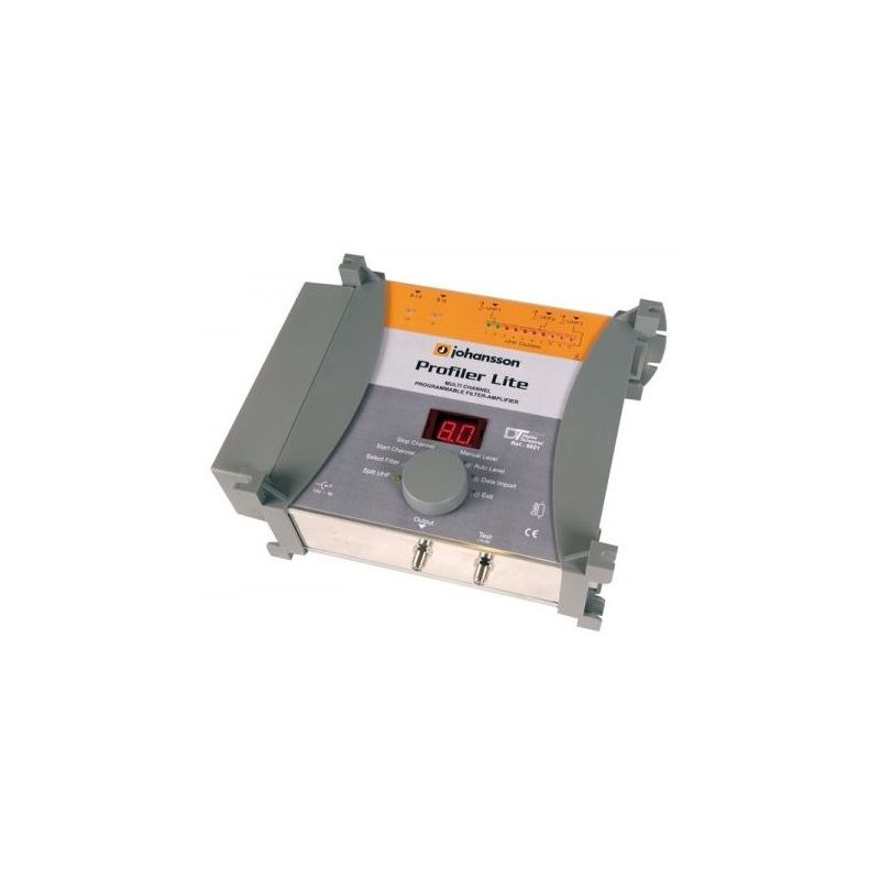 Johansson 6601 Profiler Lite 10 Amplificador terrestre programável 5 entradas LTE