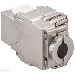 Connecteur mur CAT6A Certificat Blindé Keystone RJ45 Femme