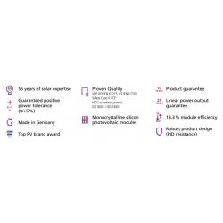 Painel solar monocristalino SHARP 300 W