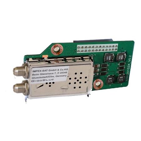 Tuner DVB-S2X for Gigablue X2, UHD Quad 4K and UHD UE 4K