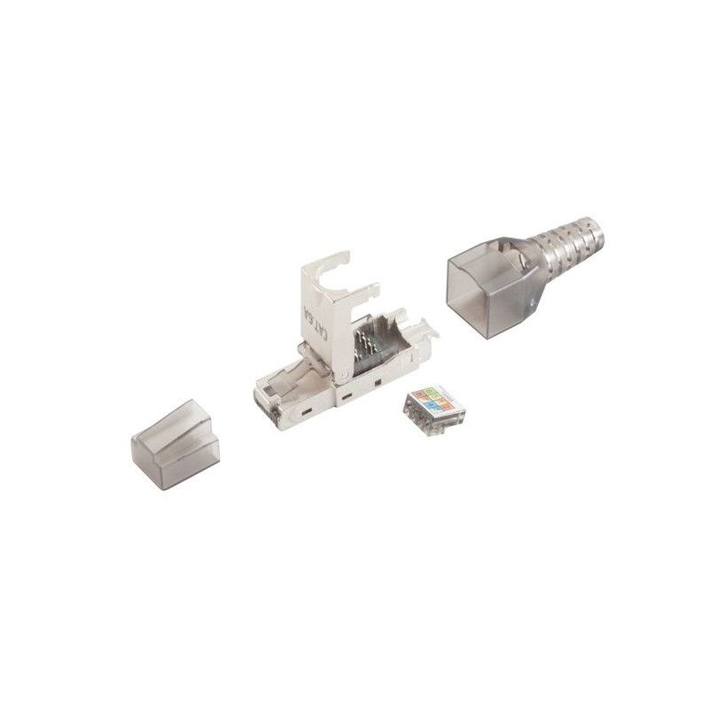 conector Cat.6A sin herramientas blindado