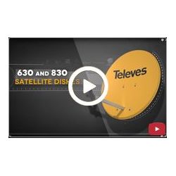 Antenne parabolique acier 630 (10 units) Televes